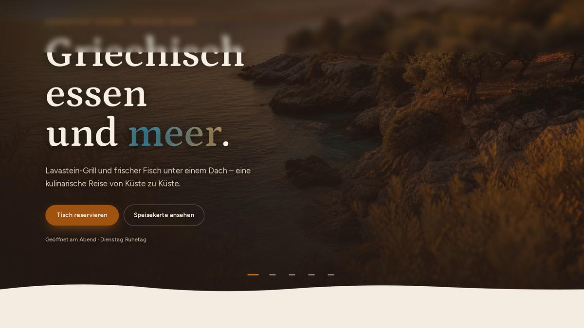 Restaurant · fish and sea