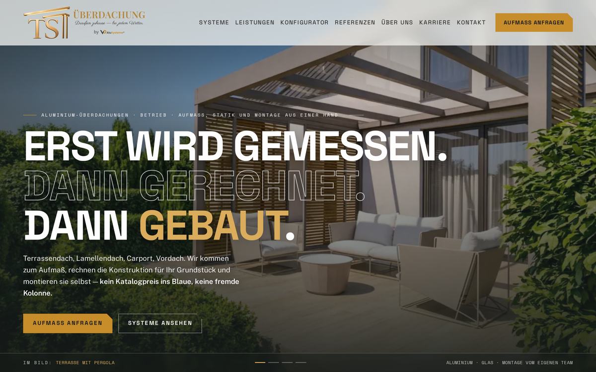TS Überdachung